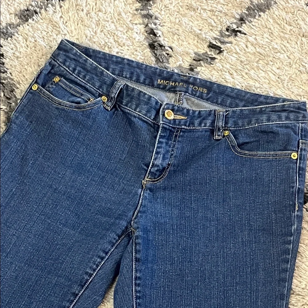 Michael Kors Blue Flare Jeans​